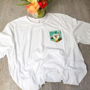 Malibu Rum Pocket Graphic Tshirt